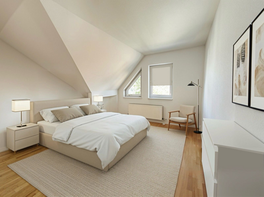 Beispieleinrichtung Schlafz.