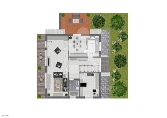 Grundriss Erdgeschsoss