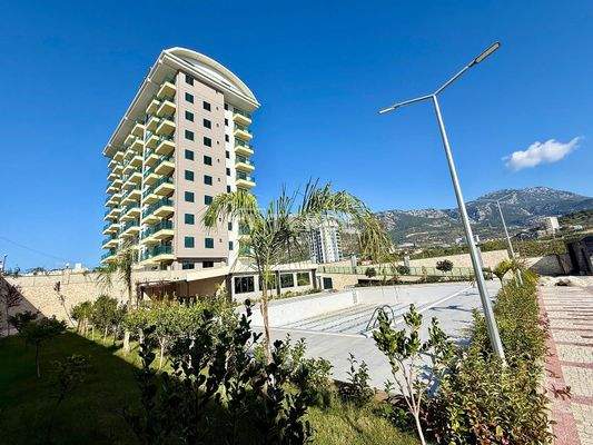 Sea Views Apartments in a Complex in Alanya