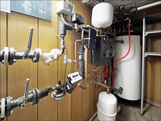 Praktisch: die Energieversorgung ist durch Fernwärme gesichert