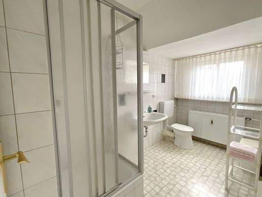 Ferienwohnung Duschbad mit Fenster