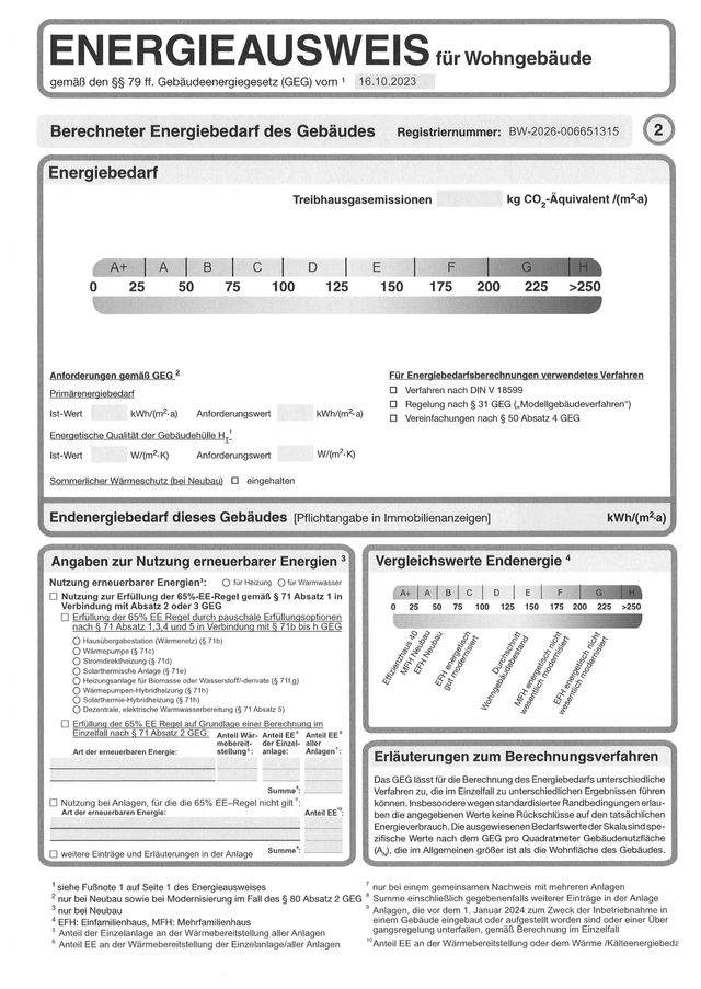 Energieausweis gültig bis 28.09.2036 Seite 2