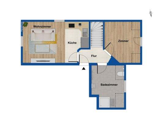 Grundriss Obergeschoss 