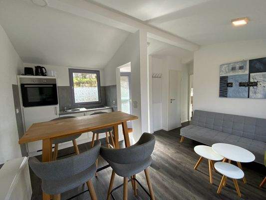 Wohn- Esszimmer Küche..