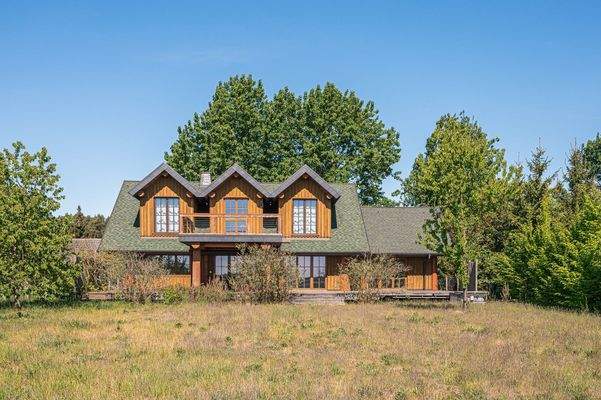 Hausansicht, Gartenblick