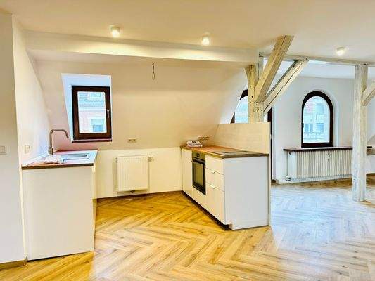 Moderne Dachgeschossküche