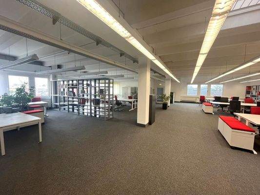 Innenansicht Büro open space