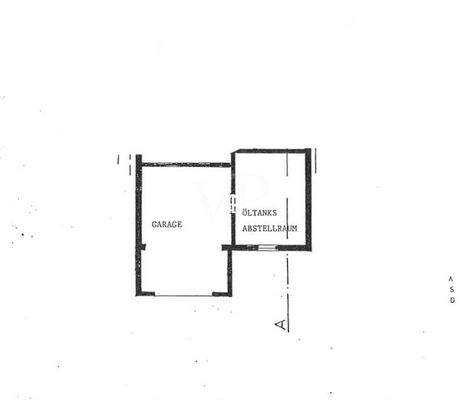 Garage/Abstellraum Grundriss