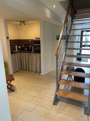 Treppe ins OG (großer Stauraum)