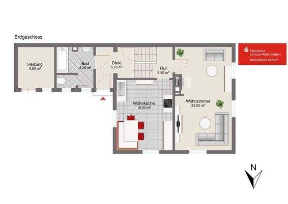 Grundriss Erdgeschoss