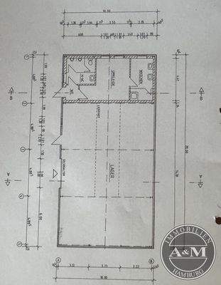 Grundriss Lagerhalle