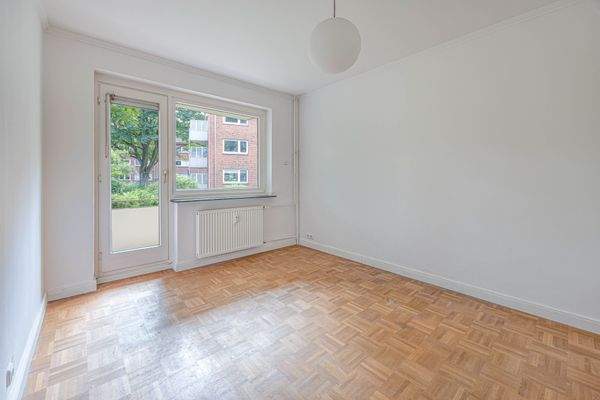 Schlafbereich 1 mit Balkonzugang