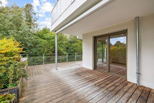 Terrasse Süd-West - unmöbliert