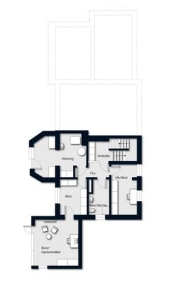Grundriss Skizze KG