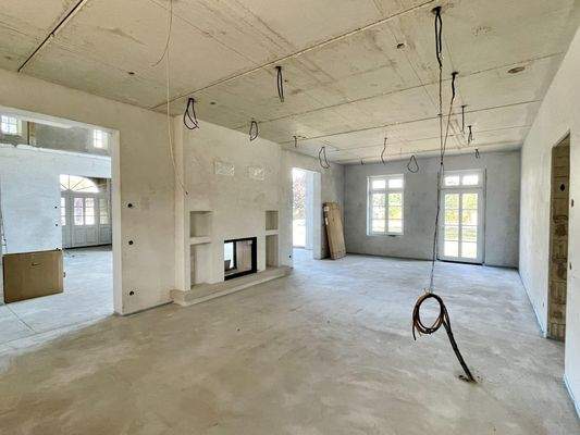 Blick in die Hauptwohnung