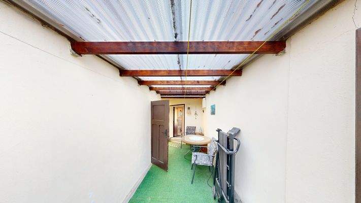 Ueberdachter Verbindungsgang