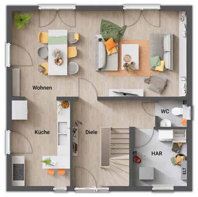 Grundriss-Stadtvilla-Flair-124-Erdgeschoss-mit-Kel