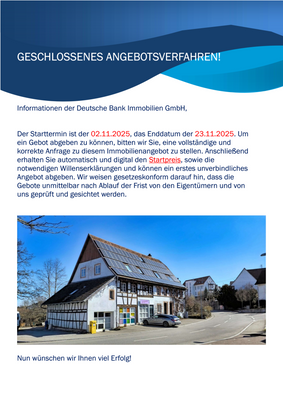 Geschlossenes Angebotsverfahren