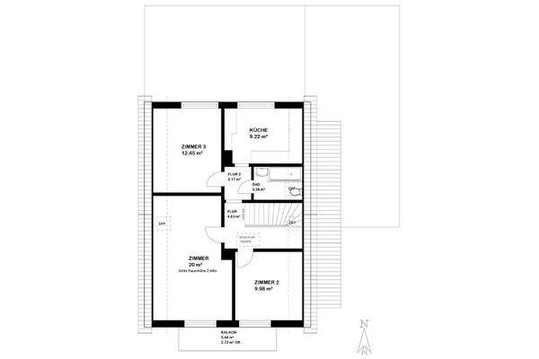 Grundriss Dachgeschoss
