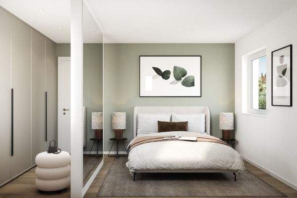 Schlafzimmer im Obergeschoss