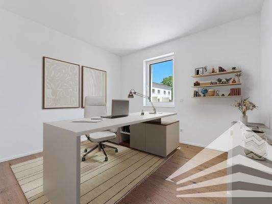 Musterfoto Büro möbliert