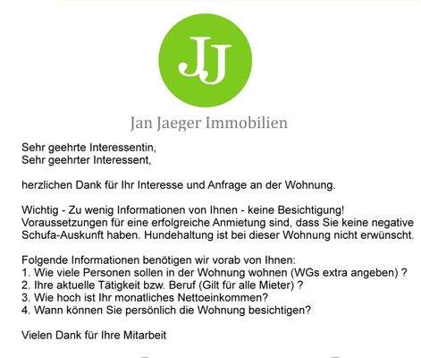 Besichtigungstermin anfragen