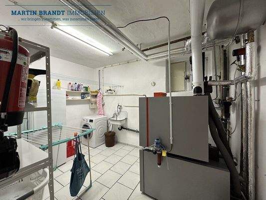 Wasch- und Heizungsraum