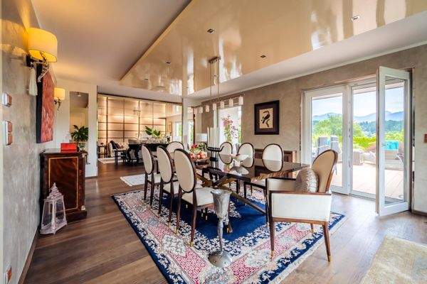 ... der Essbereich auf Erdgeschossebene,