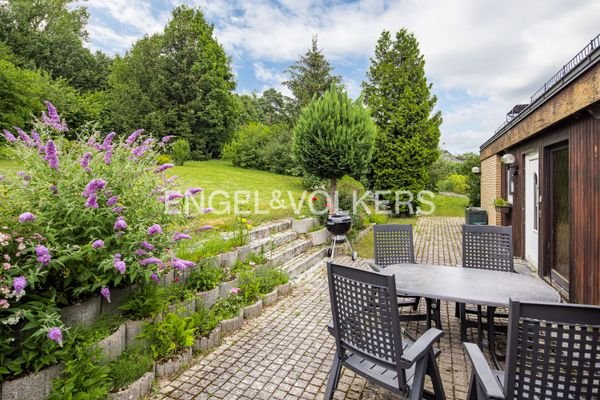 Terrasse mit Blick ins Grüne