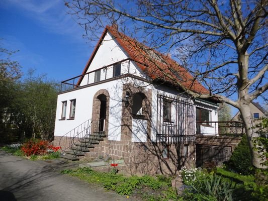 Ansicht Haus zum Eingang