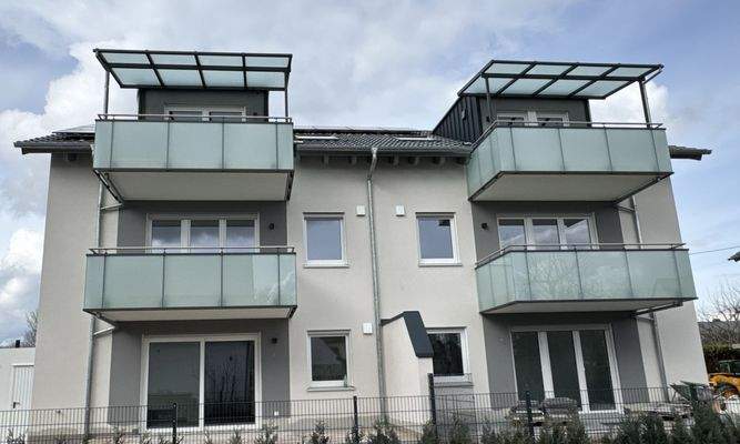 Ansicht Süd Musterhaus