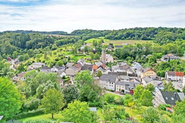 Panoramablick ins Dorf