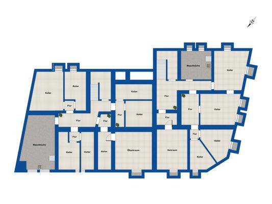 Grundriss Kellergeschoss