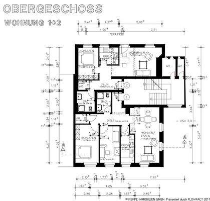 Grundriss Obergeschoss O16