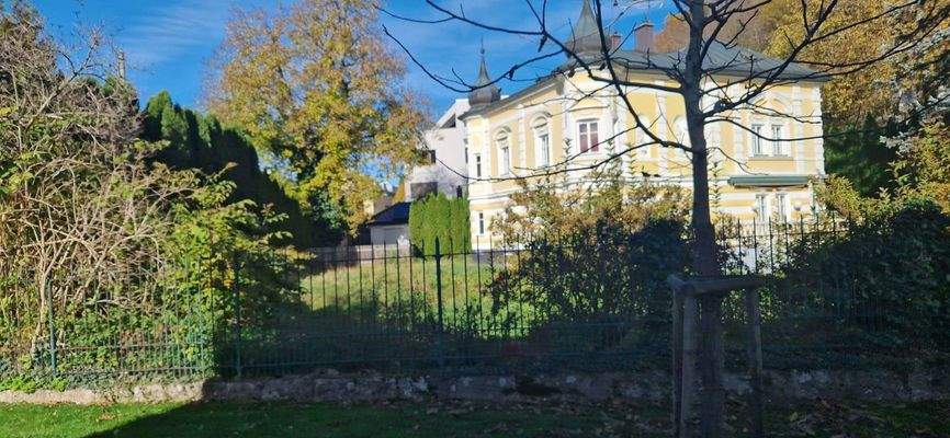 Der Garten ist noch bebaubar!