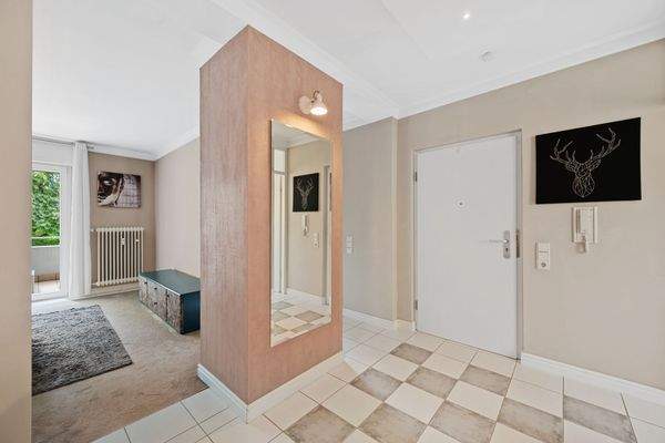 Blick aus der Küche