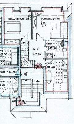 Grundriss WE 10 unten