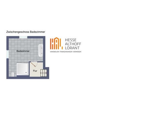 Zwischengeschoss Badezimmer