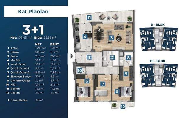 Panoramic Views Apartments in a Complex with a Pool in İzmir