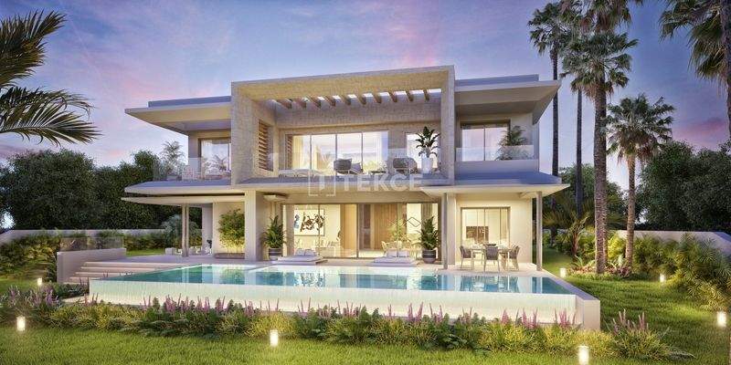 Panoramic Sea View Chic Design Villas in Ojen Malaga
