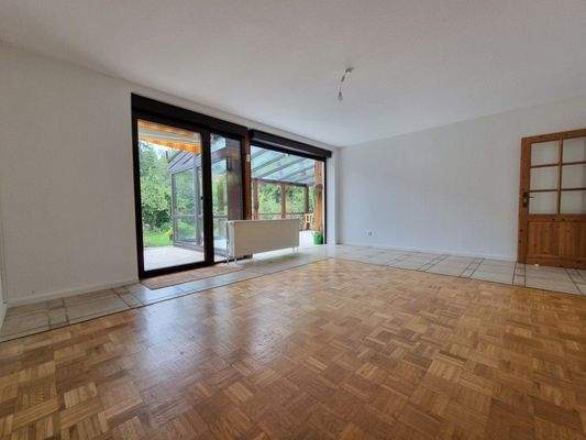 Blick zum Wintergarten