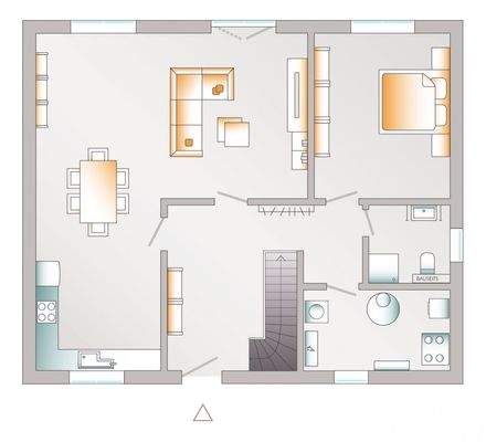 Grundriss Erdgeschoss 