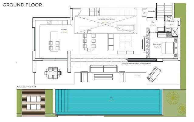 Golfside Villa in La Cala Golf in Mijas with Panoramic Views