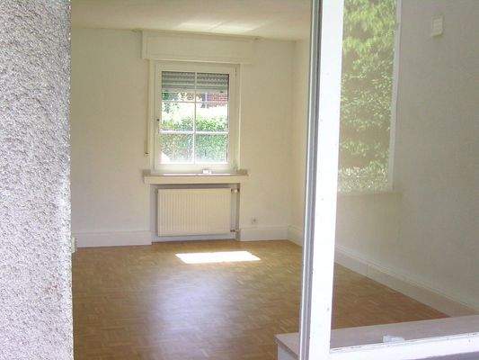 Blick ins Wohnzimmer