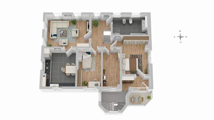 Grundriss Obergeschoss