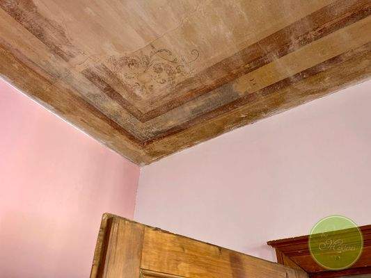 Die schönen Decken Malereien ...