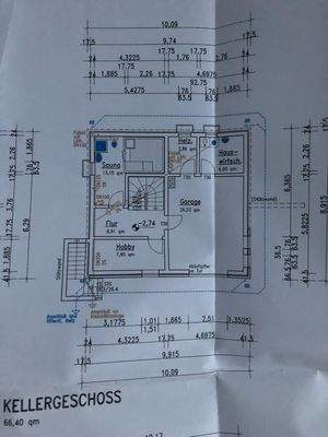 Grundriss Kellergeschoss