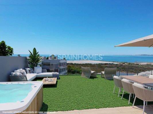 Sea Views Apartments in a Complex in Santa Pola Alicante