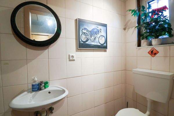 Werkstatt: WC-Dusche