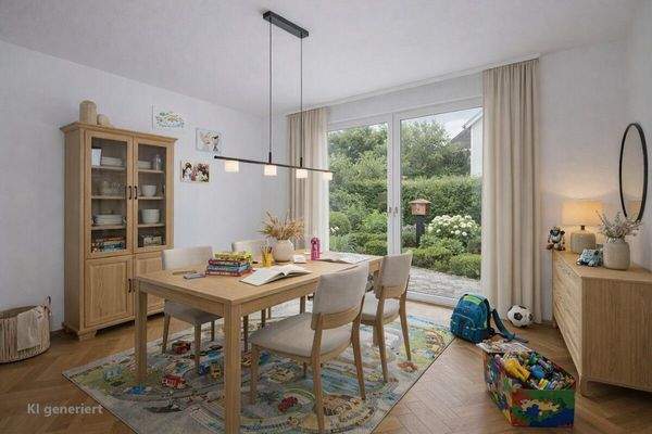 Esszimmer KI generiert